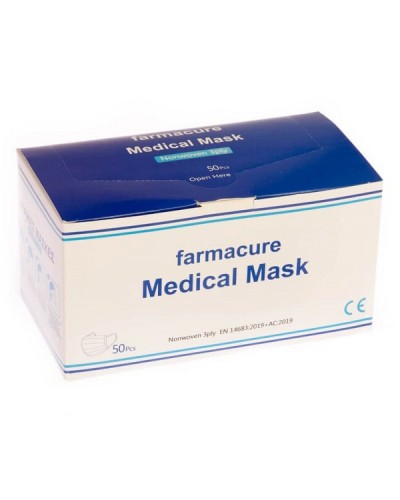 FARMACURE MEDICAL MASK ΚΛΑΣΙΚΗ 50 ΤΜΧ