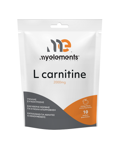 MY ELEMENTS SPORTS L-CARNITINE 2000mg 10 Effer.tabs