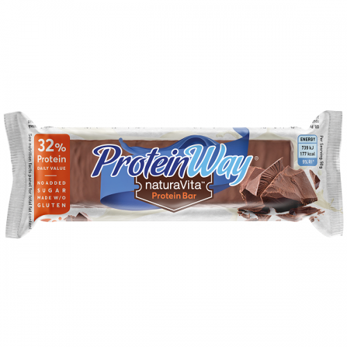 NATURA VITA PROTEIN WAY BAR CHOCOLATE FLAVOUR 32% PROTEIN 50GR