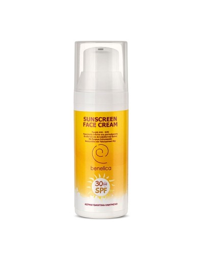 BENELICA SUNSCREEN FACE CREAM 30SPF 50ML