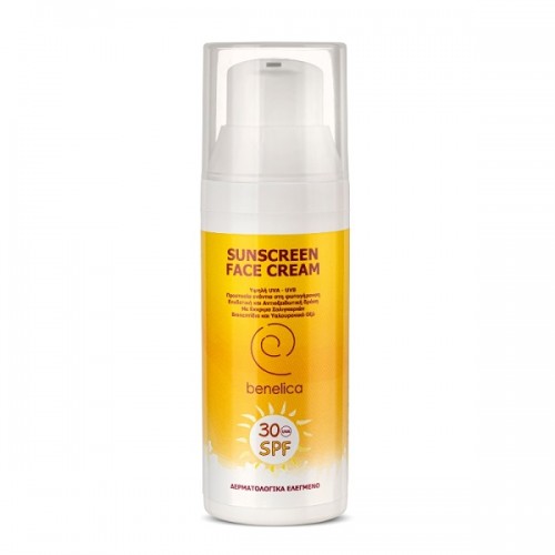 BENELICA SUNSCREEN FACE CREAM 30SPF 50ML