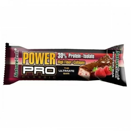 NATURETECH POWER PRO CLASSIC PROTEIN BAR CHOCO STRAWBERRY 80G