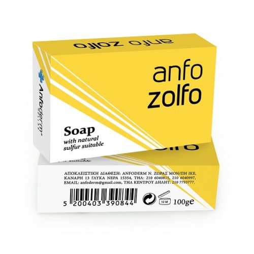 ANFO DERM ZOLFO SOAP 100GR