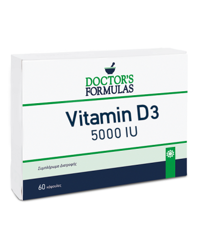 DOCTORS FORMULAS D3 FORMULA 5000IU 60SOFTGELS