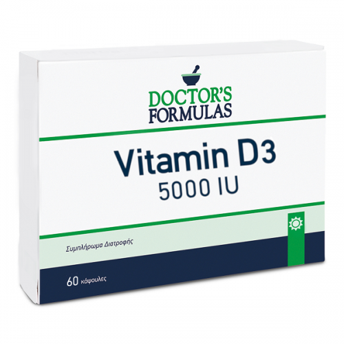 DOCTORS FORMULAS D3 FORMULA 5000IU 60SOFTGELS