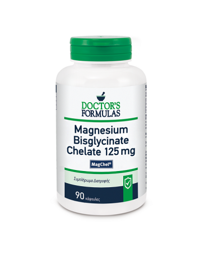 DOCTORS FORMULAS MAGNESIUM BISGLYCINATE CHELATE 125mg 90caps