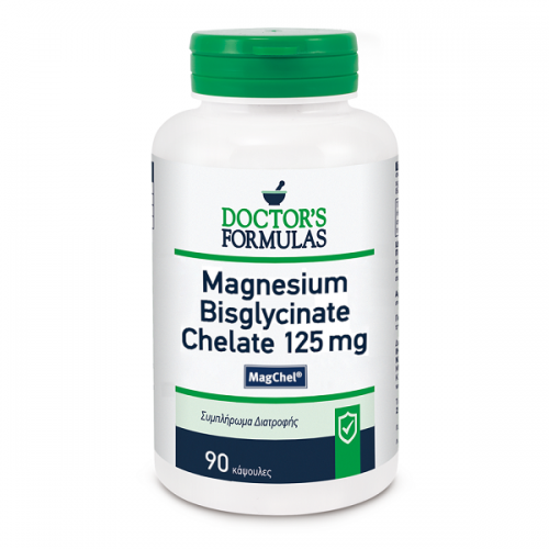 DOCTORS FORMULAS MAGNESIUM BISGLYCINATE CHELATE 125mg 90caps