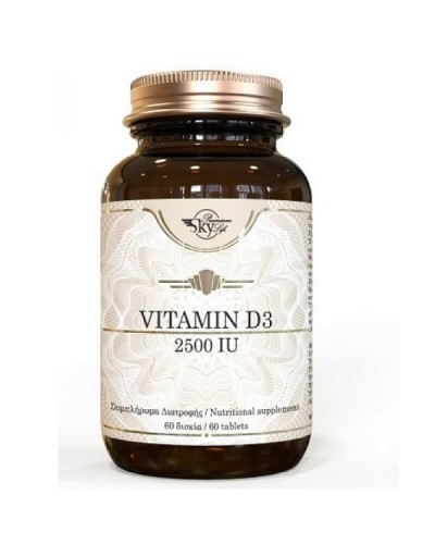 SKY PREMIUM LIFE VITAMIN D3 2500IU 60TABS