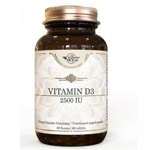 SKY PREMIUM LIFE VITAMIN D3 2500IU 60TABS