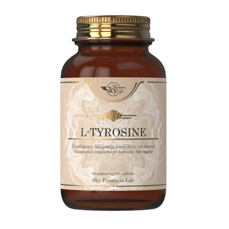 SKY PREMIUM LIFE L-TYROSINE 500MG 60CAPS SKY PREMIUM LIFE L-TYROSINE 500MG 60CAPS
