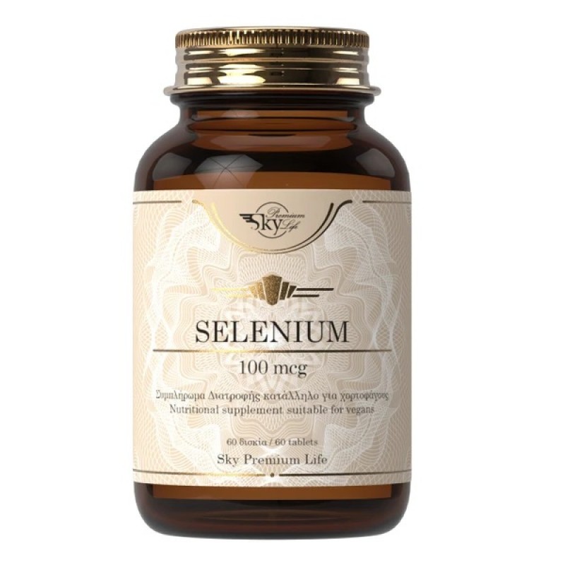 SKY PREMIUM LIFE SELENIUM 100MCG 60TABS SKY PREMIUM LIFE SELENIUM 100MCG 60TABS