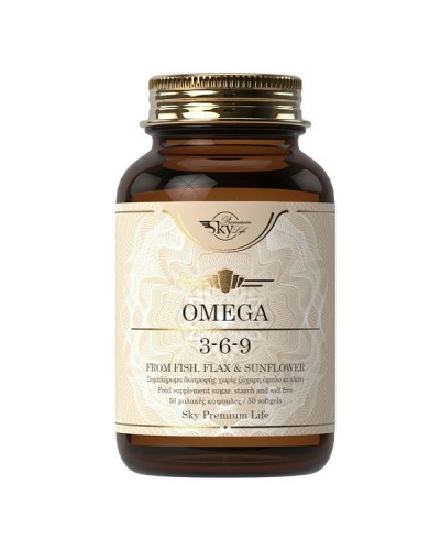 SKY PREMIUM LIFE OMEGA 3-6-9 50SOFTGELS