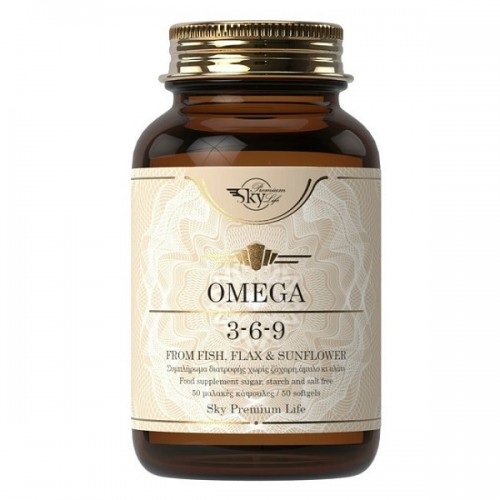 SKY PREMIUM LIFE OMEGA 3-6-9 50SOFTGELS