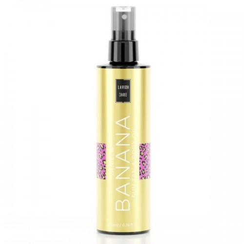 LAVISH CARE SUN TAN & BODY OIL VANILLA BANANA 200ML