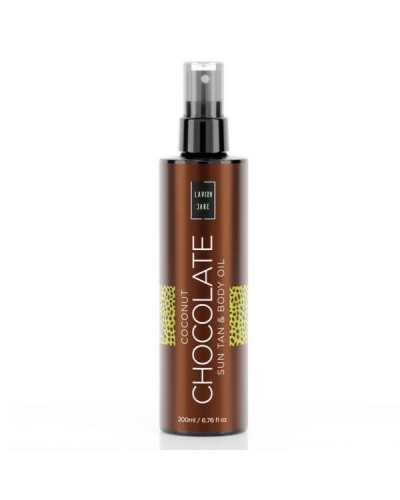 LAVISH CARE SUN TAN & BODY OIL COCONUT CHOCOLATE 200ML