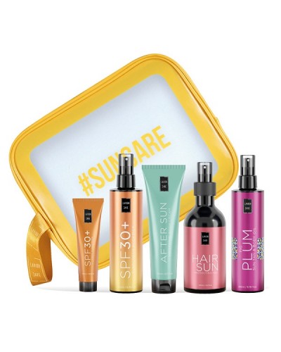 LAVISH CARE SUNCARE COMBO SET NO1 ΝΕΣΕΣΕΡ & ΑΝΤΗΛΙΑΚΟ ΣΩΜΑΤΟΣ SPF30+ 200ML & ΑΝΗΤΛΙΑΚΟ ΠΡΟΣΩΠΟΥ SPF30+ 50ML & HAIR SUN PROTECTING MIST 300ML & AFTER SUN SOOTHING CREAM 150ML & SUN TAN & BODY OIL FIG & PLUM 200ML