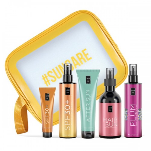 LAVISH CARE SUNCARE COMBO SET NO1 ΝΕΣΕΣΕΡ & ΑΝΤΗΛΙΑΚΟ ΣΩΜΑΤΟΣ SPF30+ 200ML & ΑΝΗΤΛΙΑΚΟ ΠΡΟΣΩΠΟΥ SPF30+ 50ML & HAIR SUN PROTECTING MIST 300ML & AFTER SUN SOOTHING CREAM 150ML & SUN TAN & BODY OIL FIG & PLUM 200ML