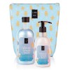 LAVISH CARE PROMO FROSTED GINGER COOKIES BAG SET BATH & SHOWER GEL 500ml & GLITTER BODY LOTION 300ml