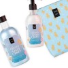 LAVISH CARE PROMO FROSTED GINGER COOKIES BAG SET BATH & SHOWER GEL 500ml & GLITTER BODY LOTION 300ml