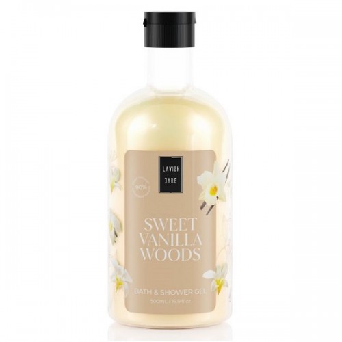 LAVISH CARE SHOWER GEL SWEET VANILLA WOODS 500ml