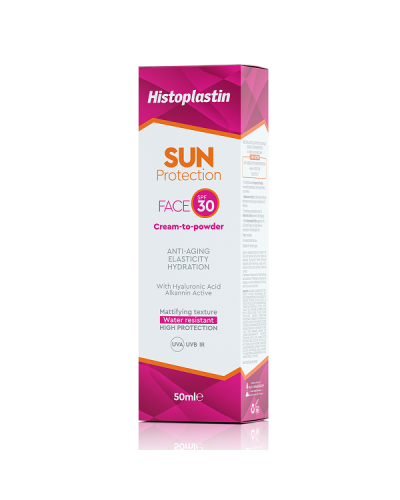 HISTOPLASTIN SUN PROTECTION FACE CREAM TO POWDER SPF30 50ML