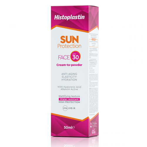 HISTOPLASTIN SUN PROTECTION FACE CREAM TO POWDER SPF30 50ML