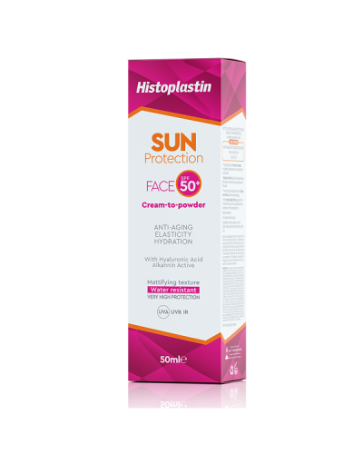 HISTOPLASTIN SUN PROTECTION FACE CREAM TO POWDER SPF50+ 50ML