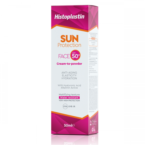 HISTOPLASTIN SUN PROTECTION FACE CREAM TO POWDER SPF50+ 50ML