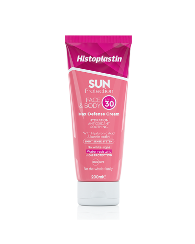 HISTOPLASTIN SUN PROTECTION CREAM FACE & BODY SPF30 200ML