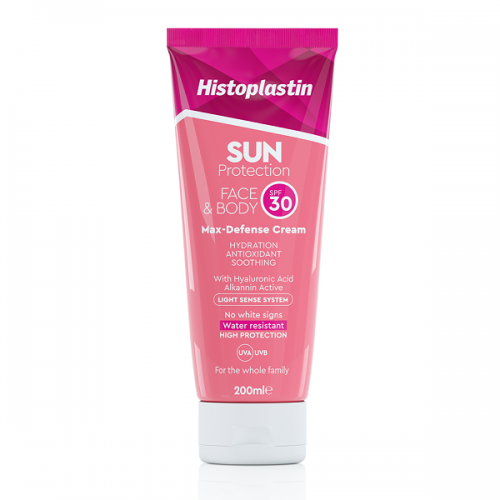 HISTOPLASTIN SUN PROTECTION CREAM FACE & BODY SPF30 200ML