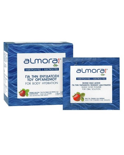 ALMORA PLUS SACHET ΗΛΕΚΤΡΟΛΥΤΕΣ 12 ΦΑΚΕΛΑΚΙΑ