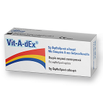 VIT-A-DEX EYE OINTMENT ΟΦΘΑΛΜΙΚΗ ΑΛΟΙΦΗ ΜΕ ΒΙΤΑΜΙΝΗ Α & ΔΕΞΠΑΝΘΕΝΟΛΗ 5GR