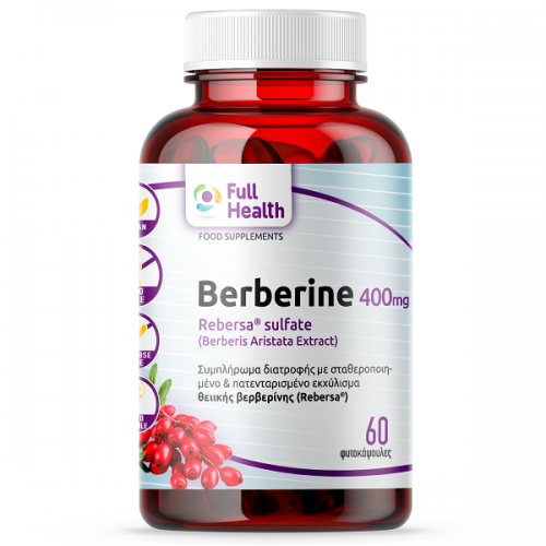 FULL HEALTH BERBERINE 400MG 60 VCAPS