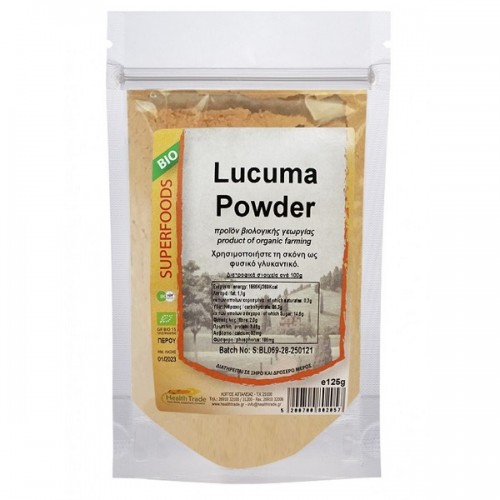 HEALTH TRADE LUCUMA POWDER BIO 125GR