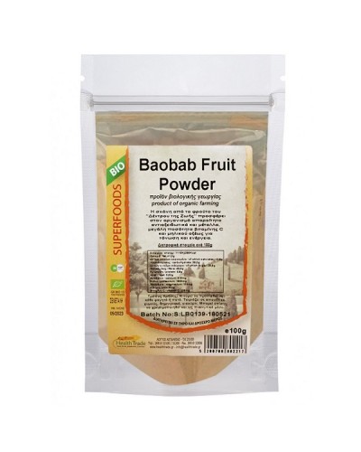 HEALTH TRADE BAOBAB POWDER BIO 100GR