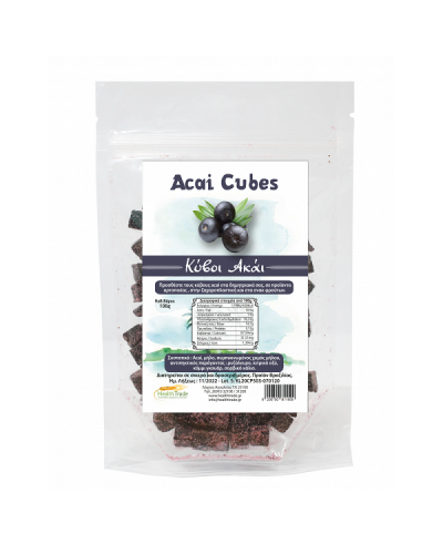 HEALTH TRADE ACAI ΣΕ ΚΥΒΟΥΣ 100GR