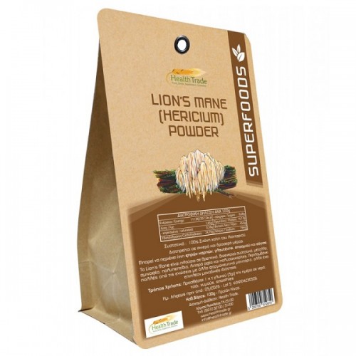 HEALTH TRADE LION'S MANE (HERICIUM) POWDER 100g