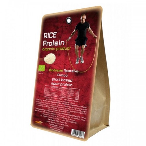 HEALTH TRADE PREMIUM RICE PROTEIN POWDER ΠΡΩΤΕΪΝΗ ΡΥΖΙΟΥ 80% BIO 175gr