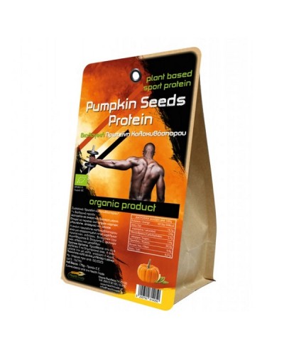 HEALTH TRADE PUMPKIN SEEDS PROTEIN ΠΡΩΤΕΪΝΗ ΚΟΛΟΚΥΘΟΣΠΟΡΟΥ 60% BIO 175gr