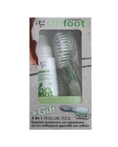 AG PHARM PROMO ON FOOT CREAM 100ml & ΔΩΡΟ 4IN1 PEDICURE TOOL 1τμχ