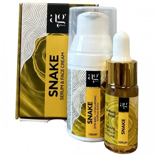 AG PHARM PROMO SNAKE SERUM 10ml & FACE CREAM 30ml