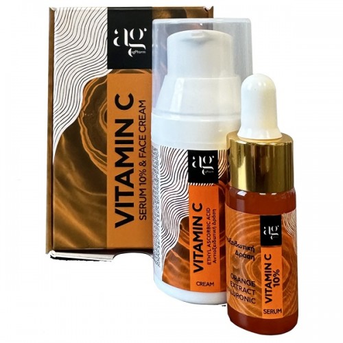 AG PHARM PROMO VITAMIN C 10% SERUM 10ml & FACE CREAM 30ml