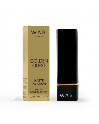 WABI MATTE INVASION LIPSTICK GOLDEN GUEST 5G