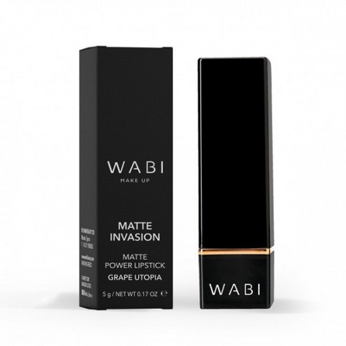 WABI MATTE INVASION LIPSTICK GRAPE UTOPIA 5G