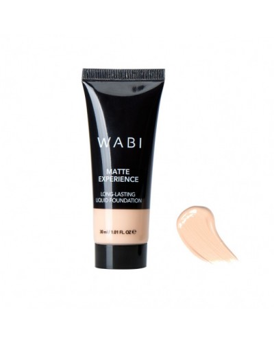 WABI MATTE EXPERIENCE LIQUID FOUNDATION 101 30ML