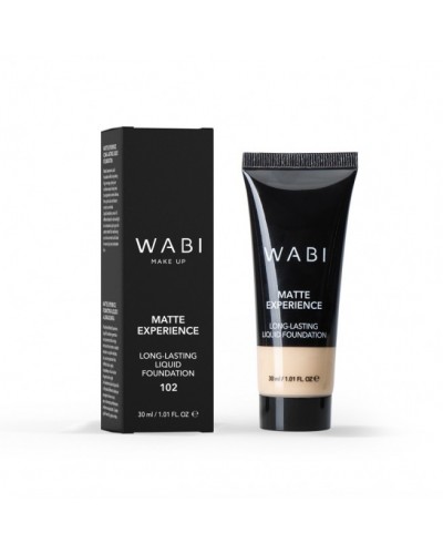 WABI MATTE EXPERIENCE LIQUID FOUNDATION 102 30ML