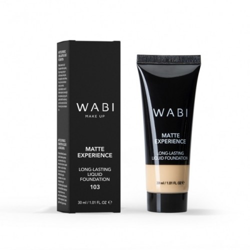 WABI MATTE EXPERIENCE LIQUID FOUNDATION 103 30ML