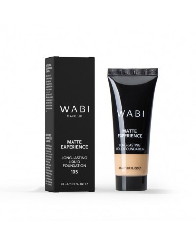 WABI MATTE EXPERIENCE LIQUID FOUNDATION 105 30ML