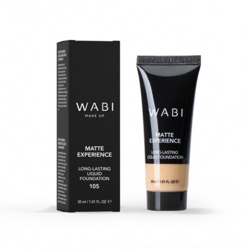 WABI MATTE EXPERIENCE LIQUID FOUNDATION 105 30ML