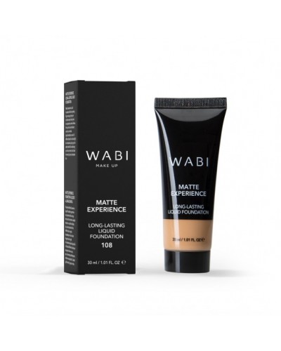 WABI MATTE EXPERIENCE LIQUID FOUNDATION 108 30ML